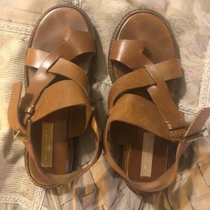 Michael kora leather sandals size 8